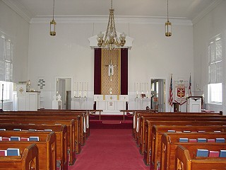 Inside of St. Peters Episcopal Church