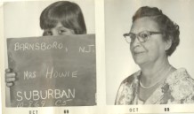Mrs. Howie, a teacher at Barnsboro NJ School