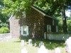 Back view from Graveyard of Adams Meeting House aka Old Stone Church NJ